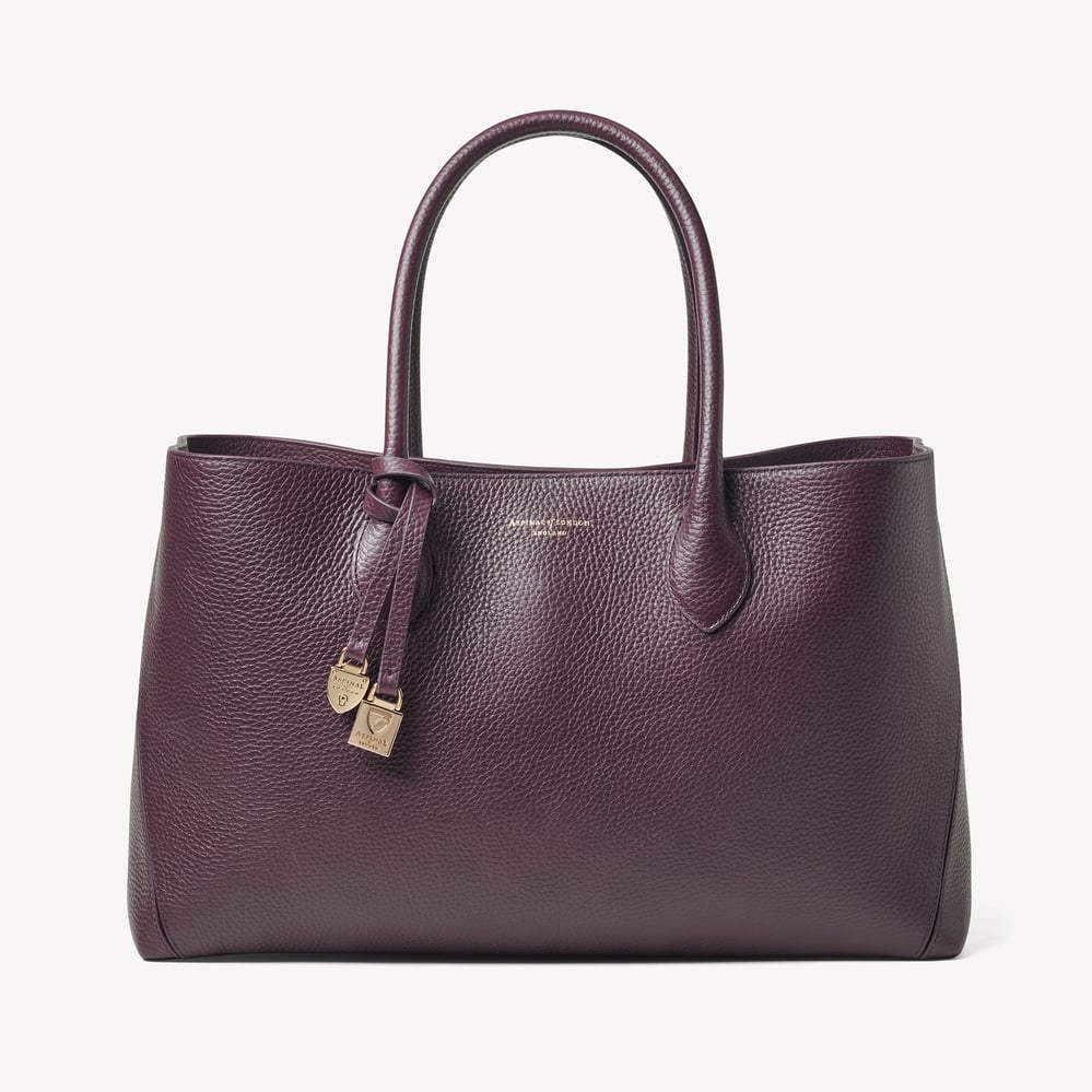 London Tote Fig Pebble