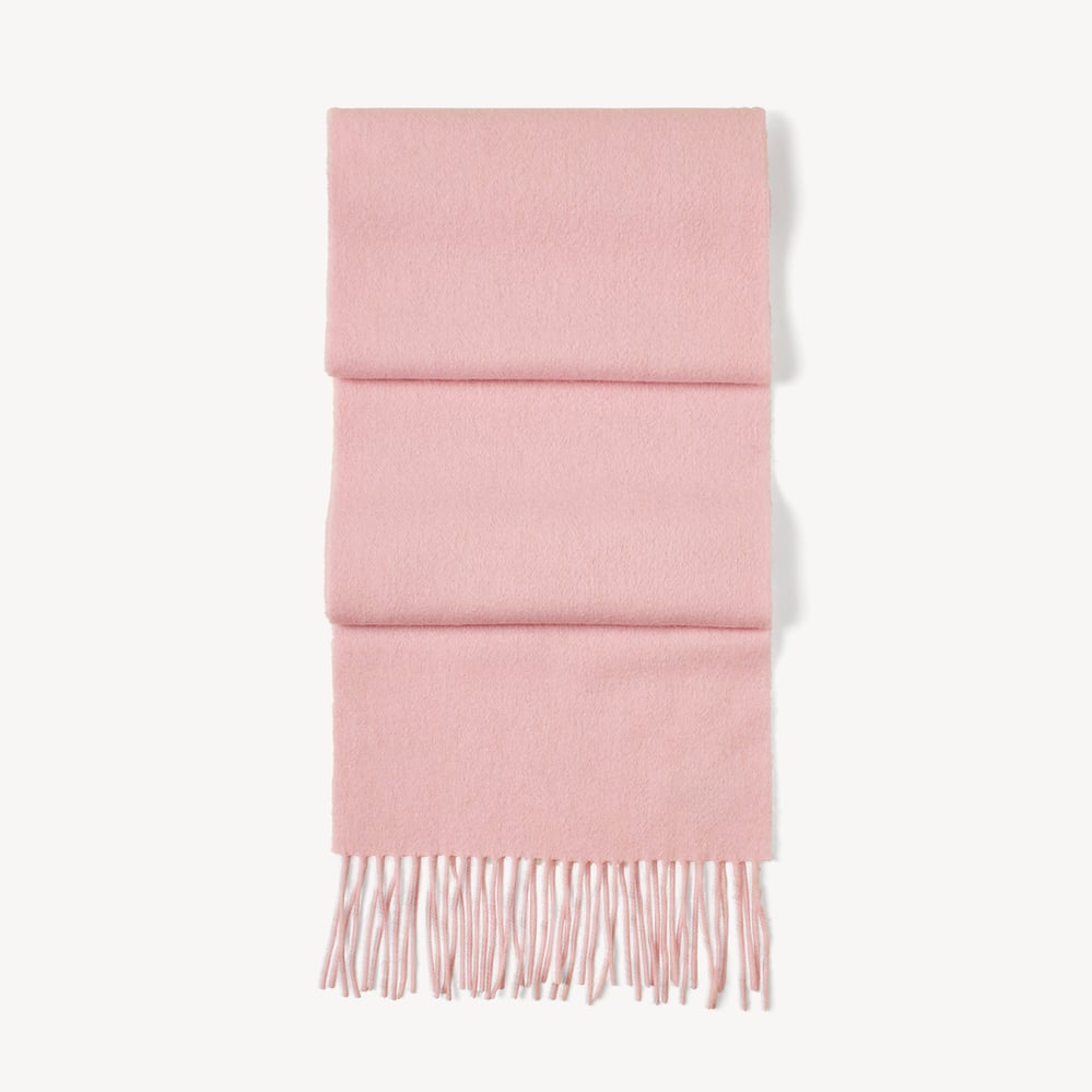 Pure Cashmere Scarf Baby Pink Cashmere
