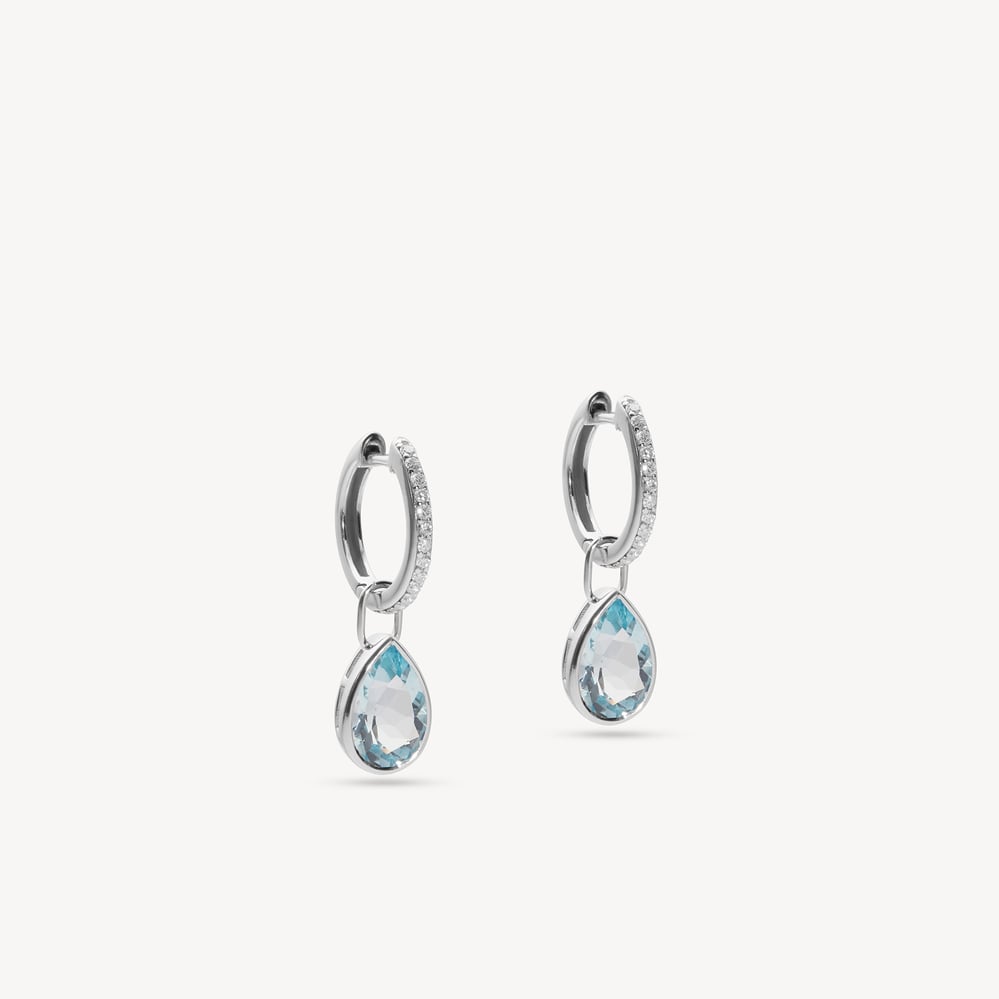 Drop Earrings 0.18ct Diamond