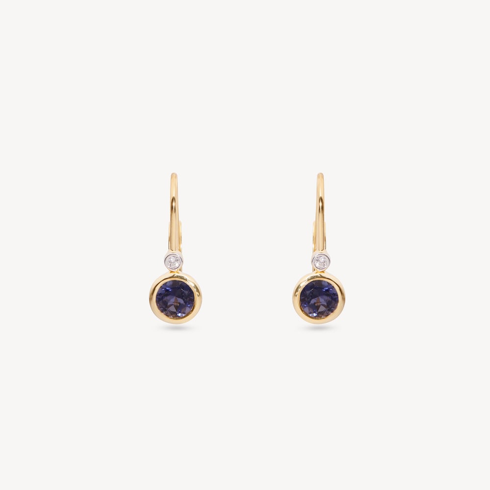Diamond Earrings 0.03ct Diamond
