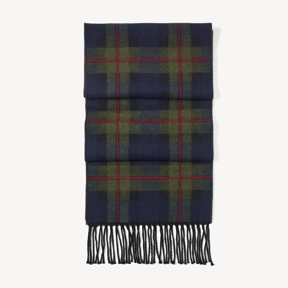 Premium Merino Wool Oversized Scarf Green Merino Wool