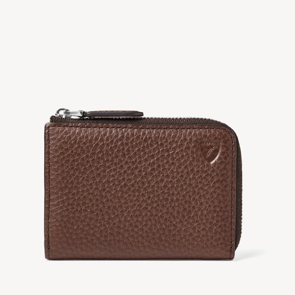 Men’s Key Holder Wallet Tobacco Pebble