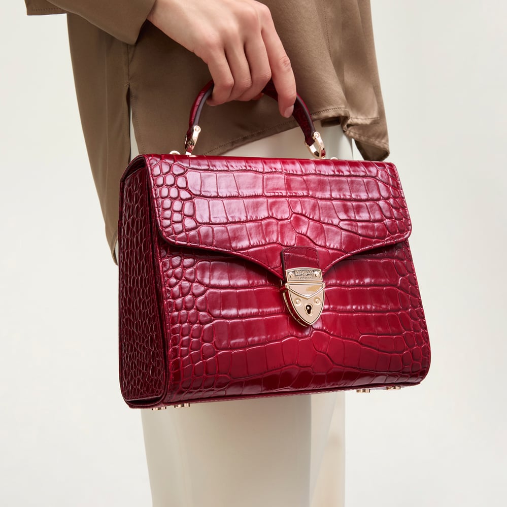 Mayfair® Deep Shine Cherry Ombre Croc