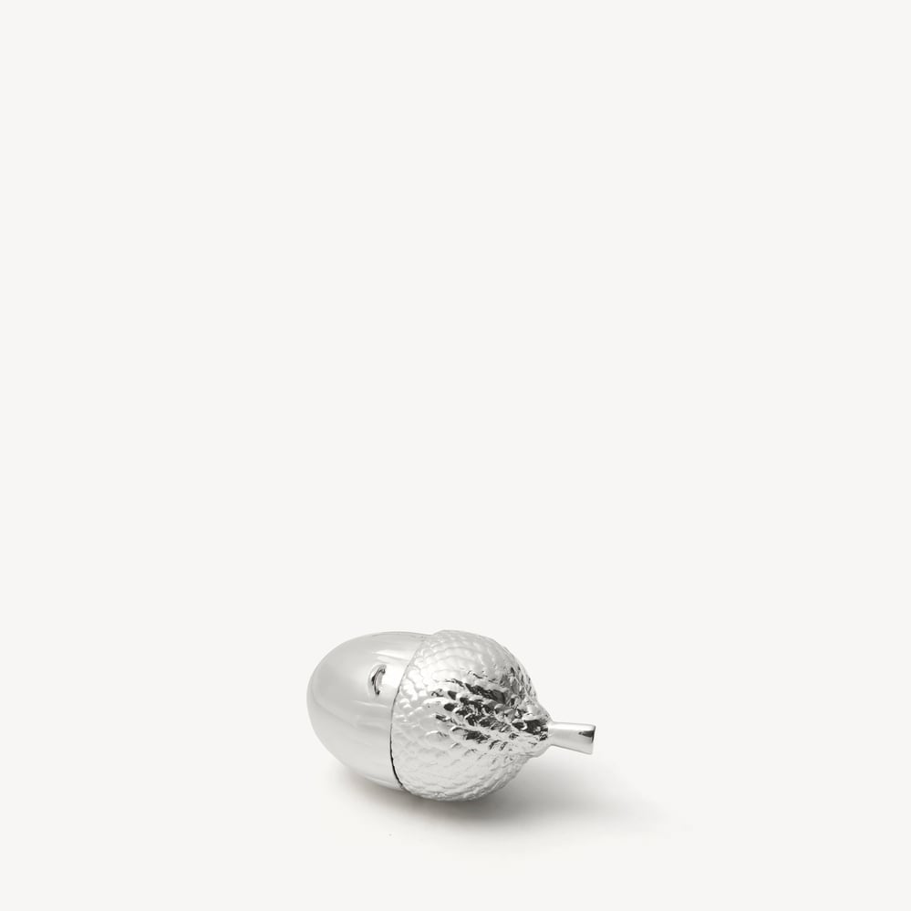 Acorn Sterling Silver Trinket Box Solid Sterling Silver 925