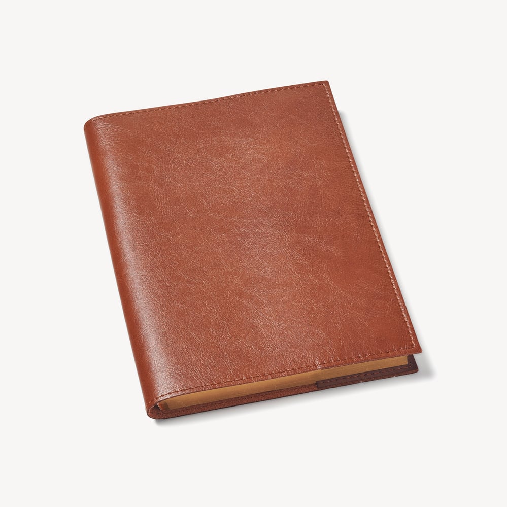A5 Refillable Journal Smooth Antique Brown