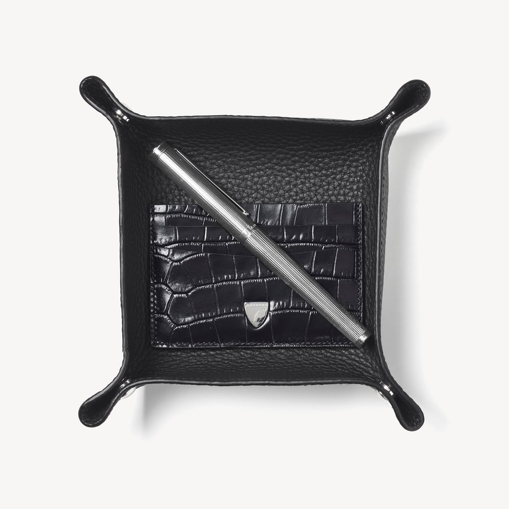 Medium Soft Tidy Tray Black Pebble