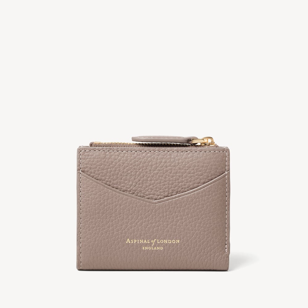 Hudson Multi-Use Pocket Wallet Moleskin Milled Pebble