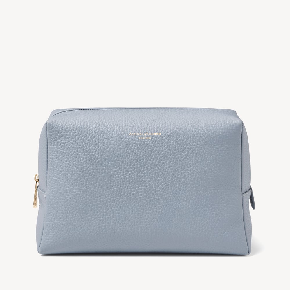 London Toiletry Bag Sky Blue Pebble