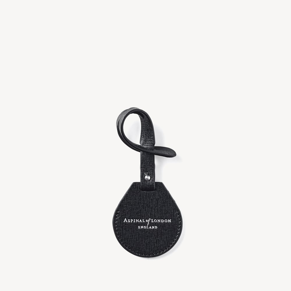 Men's Perso Charm Black Saffiano