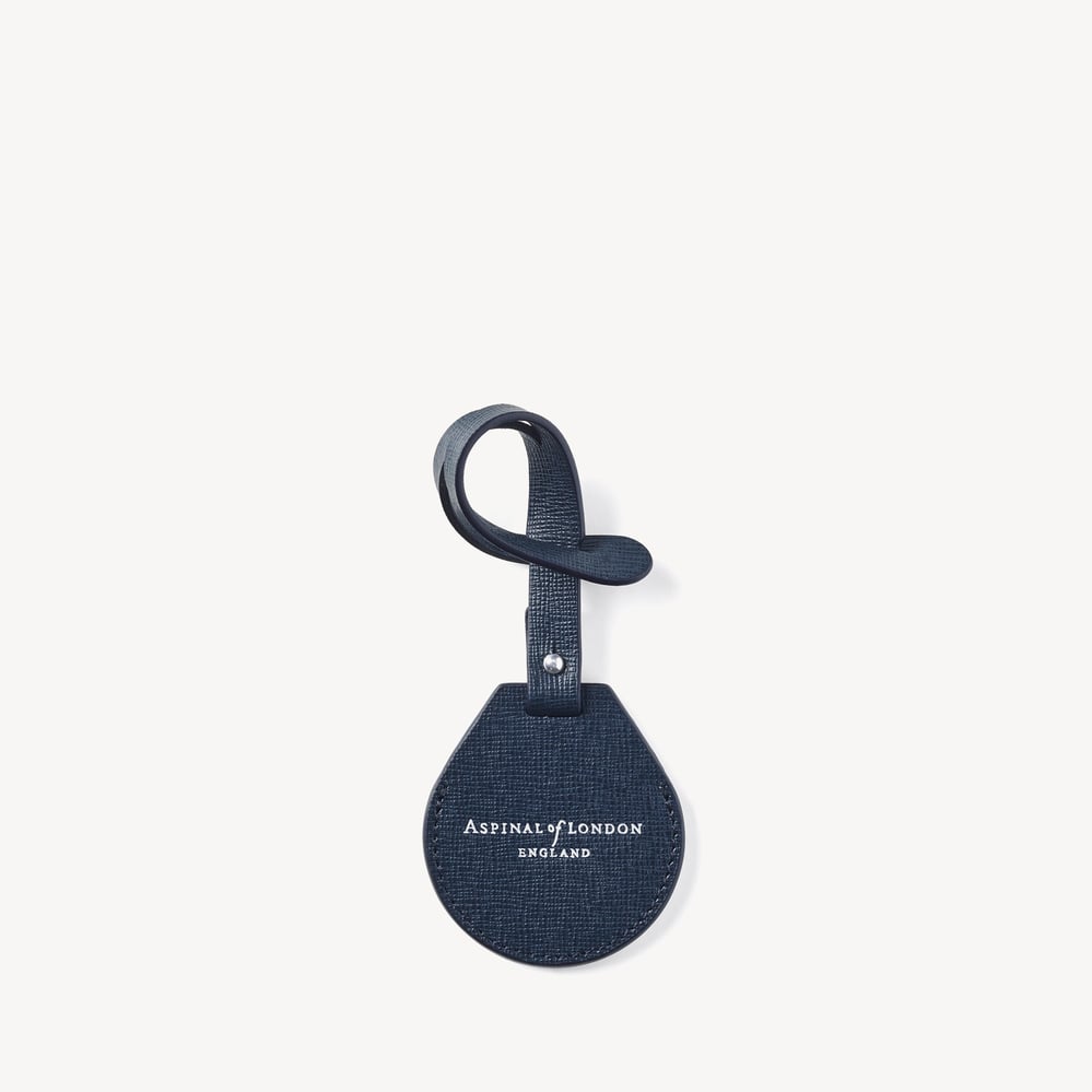 Men's Perso Charm  Navy Saffiano