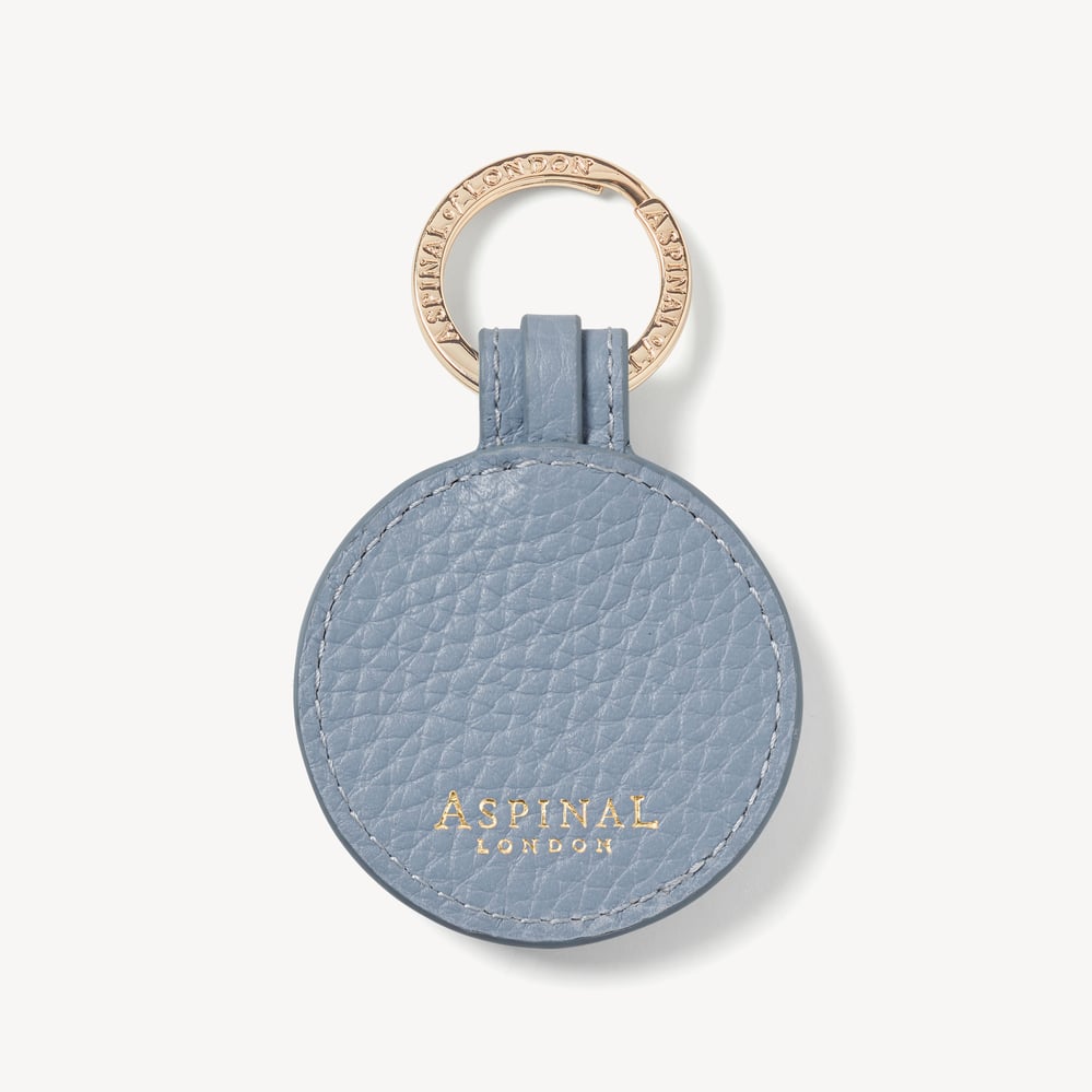 Bee Keyring Sky Blue Pebble
