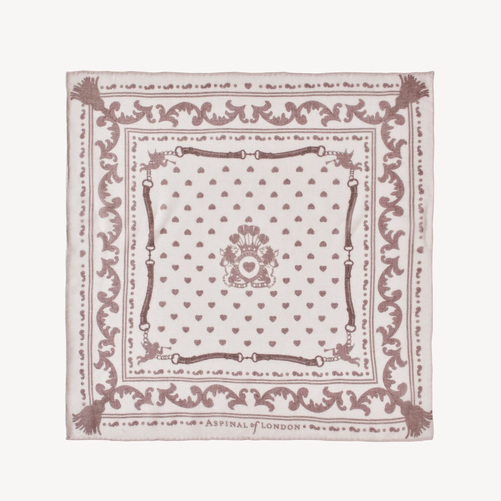 Cherub Cashmere Scarf Moleskin Pure Cashmere