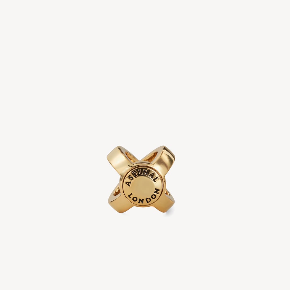 Skinny Scarf Ring 18ct Gold Plated