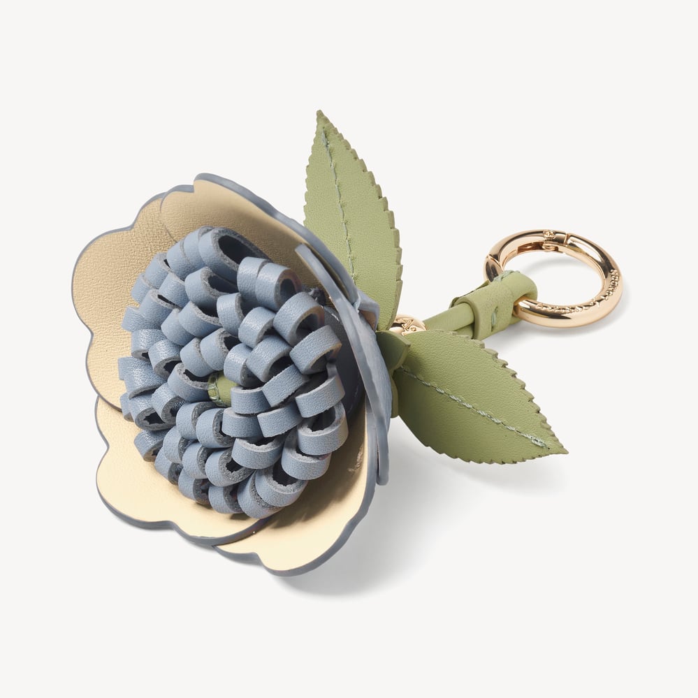 Peony Charm Sky Blue Pebble
