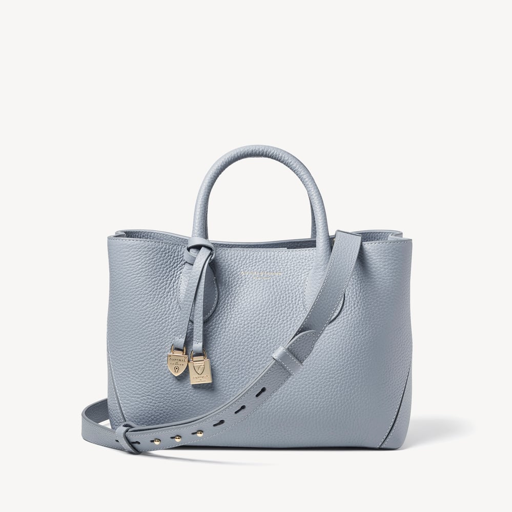 Midi London Tote Sky Blue Pebble
