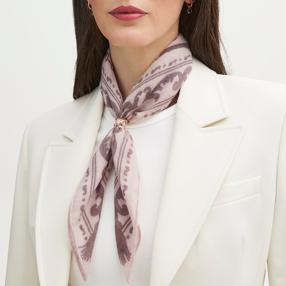 Cherub Cashmere Scarf Moleskin Pure Cashmere