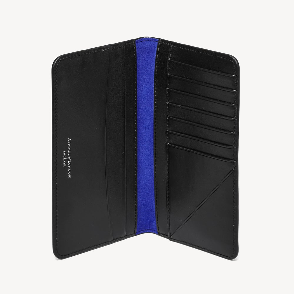 Long Wallet Smooth Black