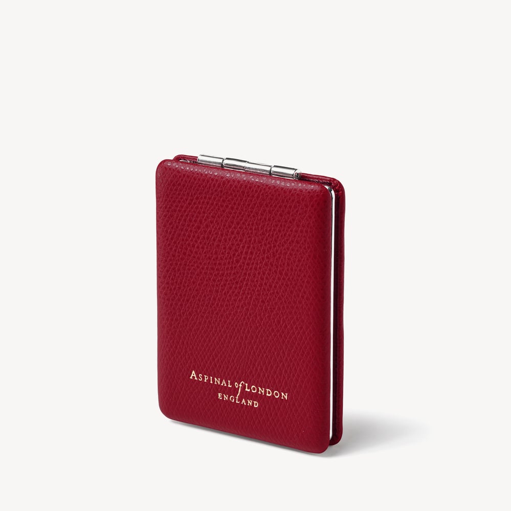 Handbag Mirror Cherry Red Soft Saffiano