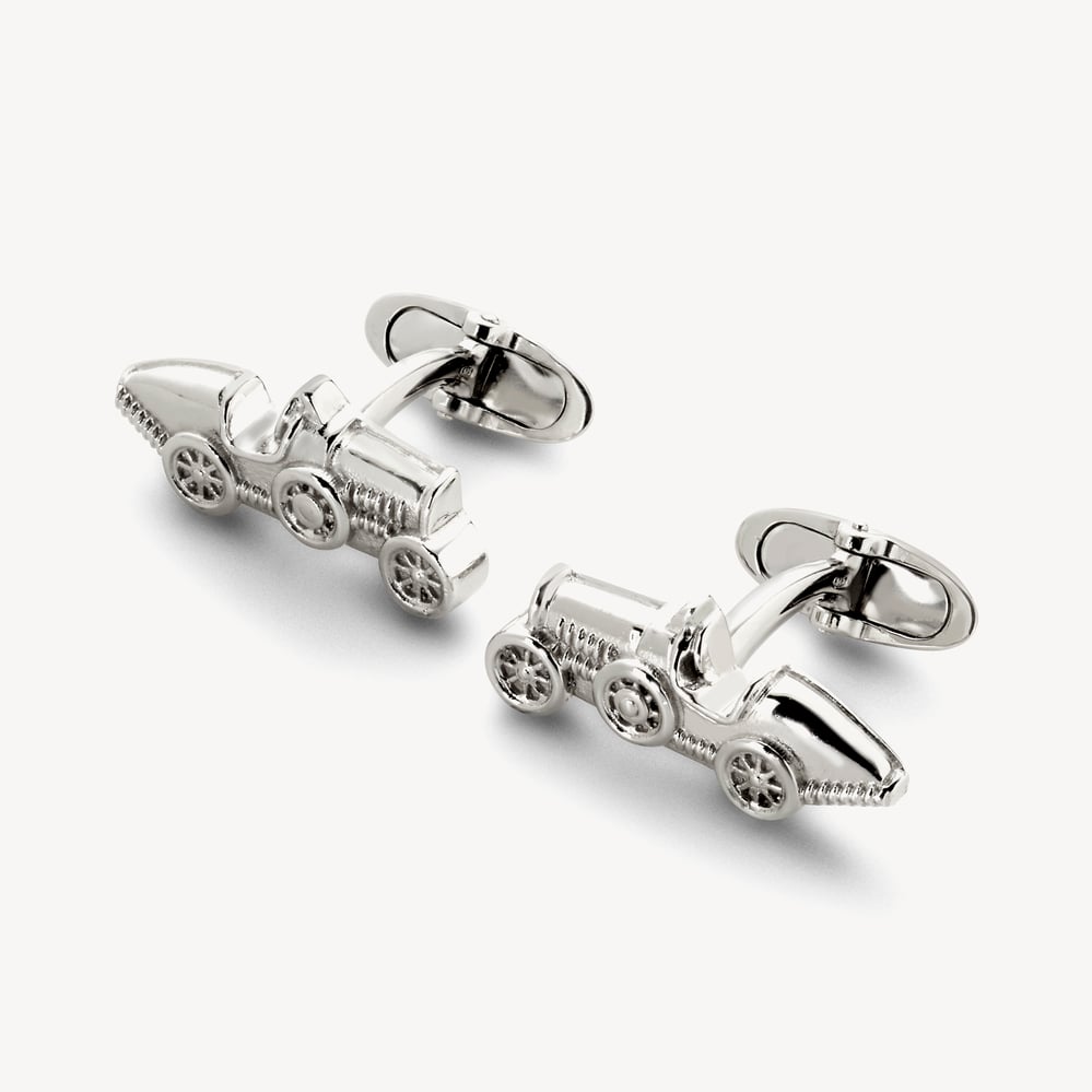 Sterling Silver Classic Car Cufflinks Sterling Silver 925