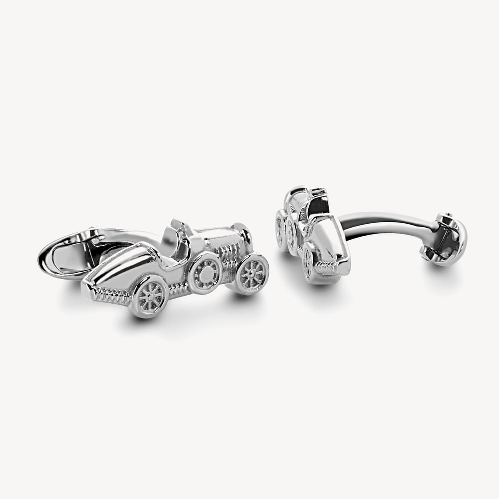 Sterling Silver Classic Car Cufflinks Sterling Silver 925