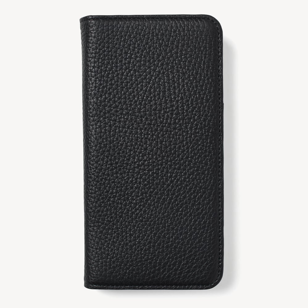 iPhone 16 Pro Max Magnetic Card Case Black Pebble