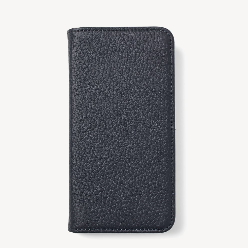 iPhone 16 Pro Magnetic Card Case Navy Pebble