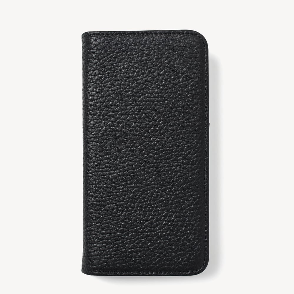 iPhone 16 Pro Magnetic Card Case Black Pebble