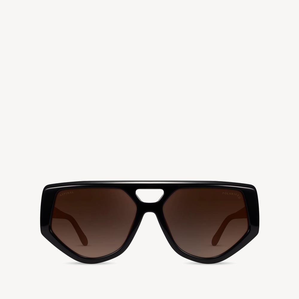 Cabo Aviator Sunglasses Black 