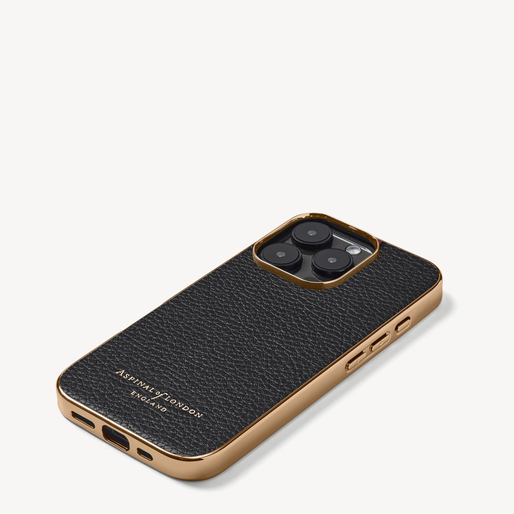 iPhone 16 Pro Case Black Pebble