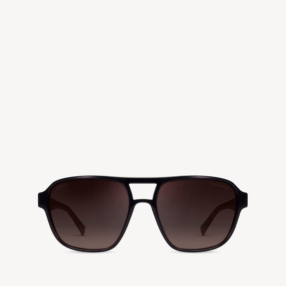 St Barts Aviator Sunglasses Black 