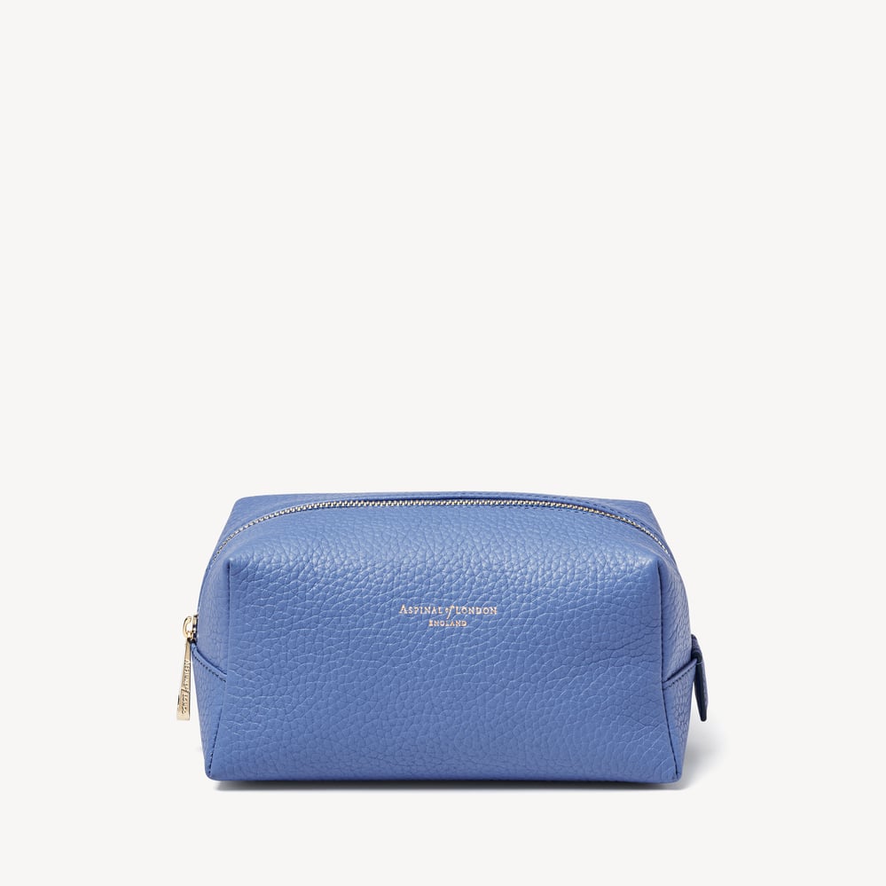 London Makeup Bag Capri Blue Pebble