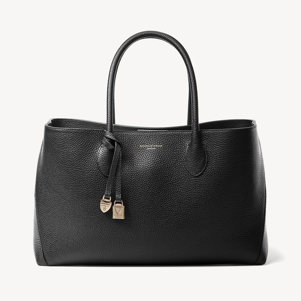 London Tote Black Pebble