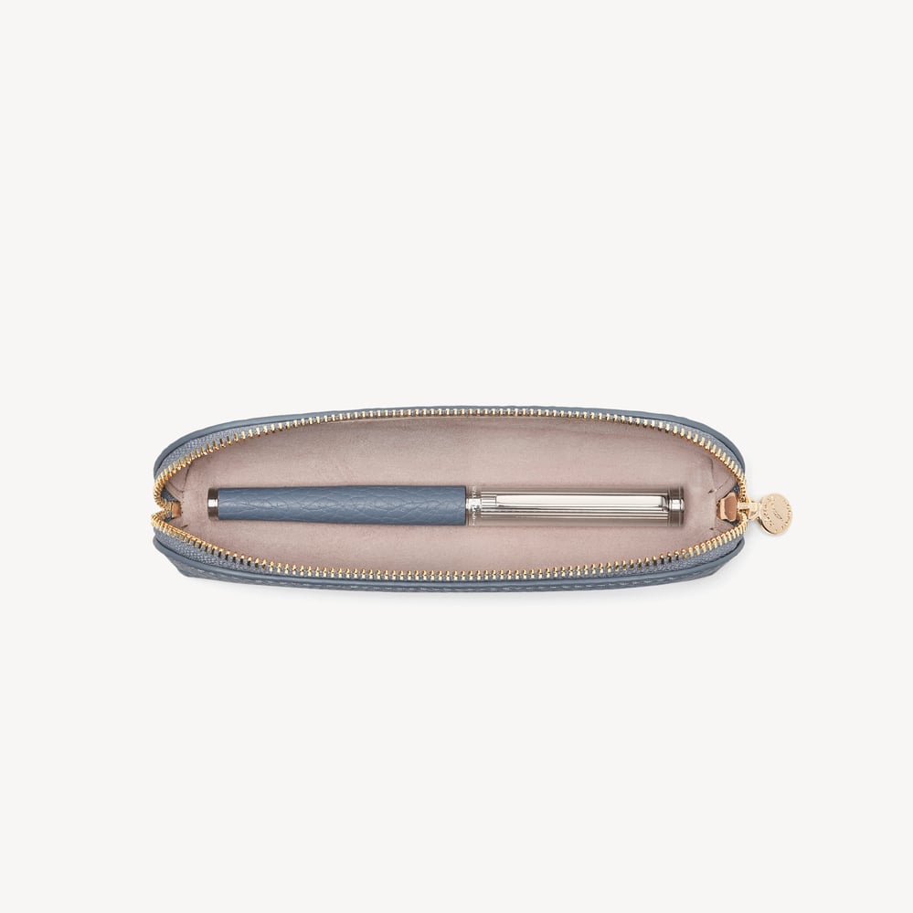 Pencil Case Sky Blue Pebble