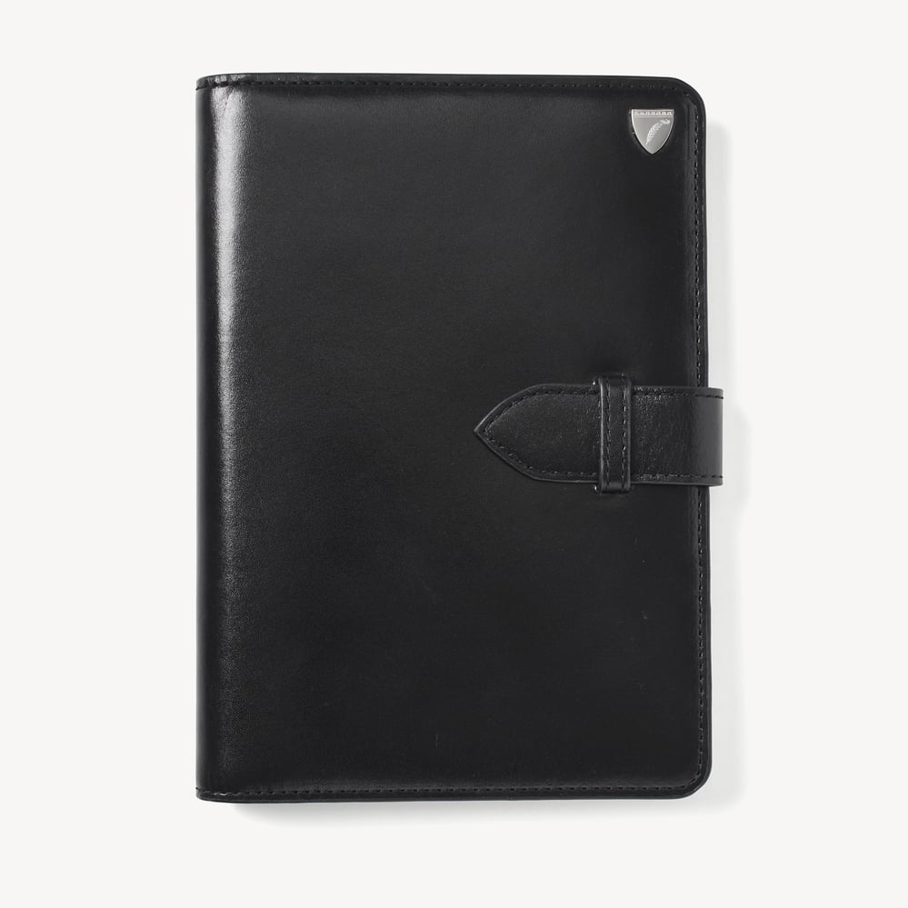 Deluxe Family Travel Wallet Smooth Black