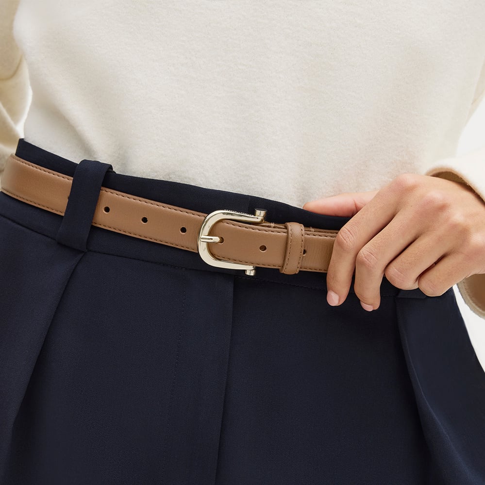 Bella Waist Belt Smooth Tan