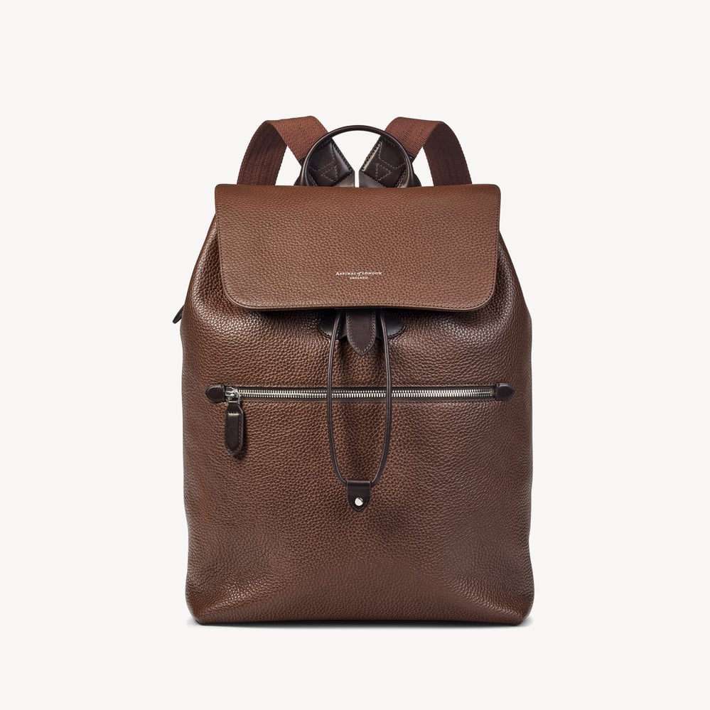 Reporter Backpack Tobacco Pebble