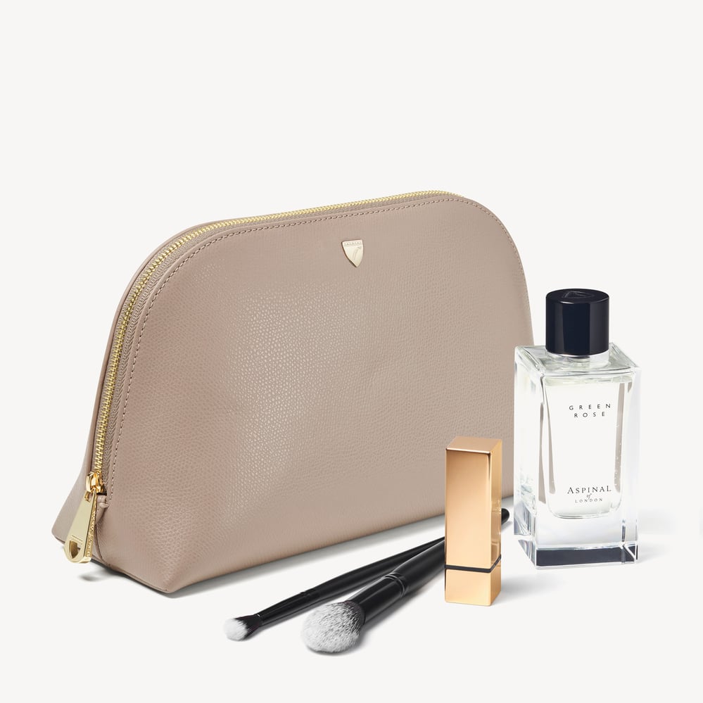 Classic Toiletry Bag Moleskin Soft Saffiano
