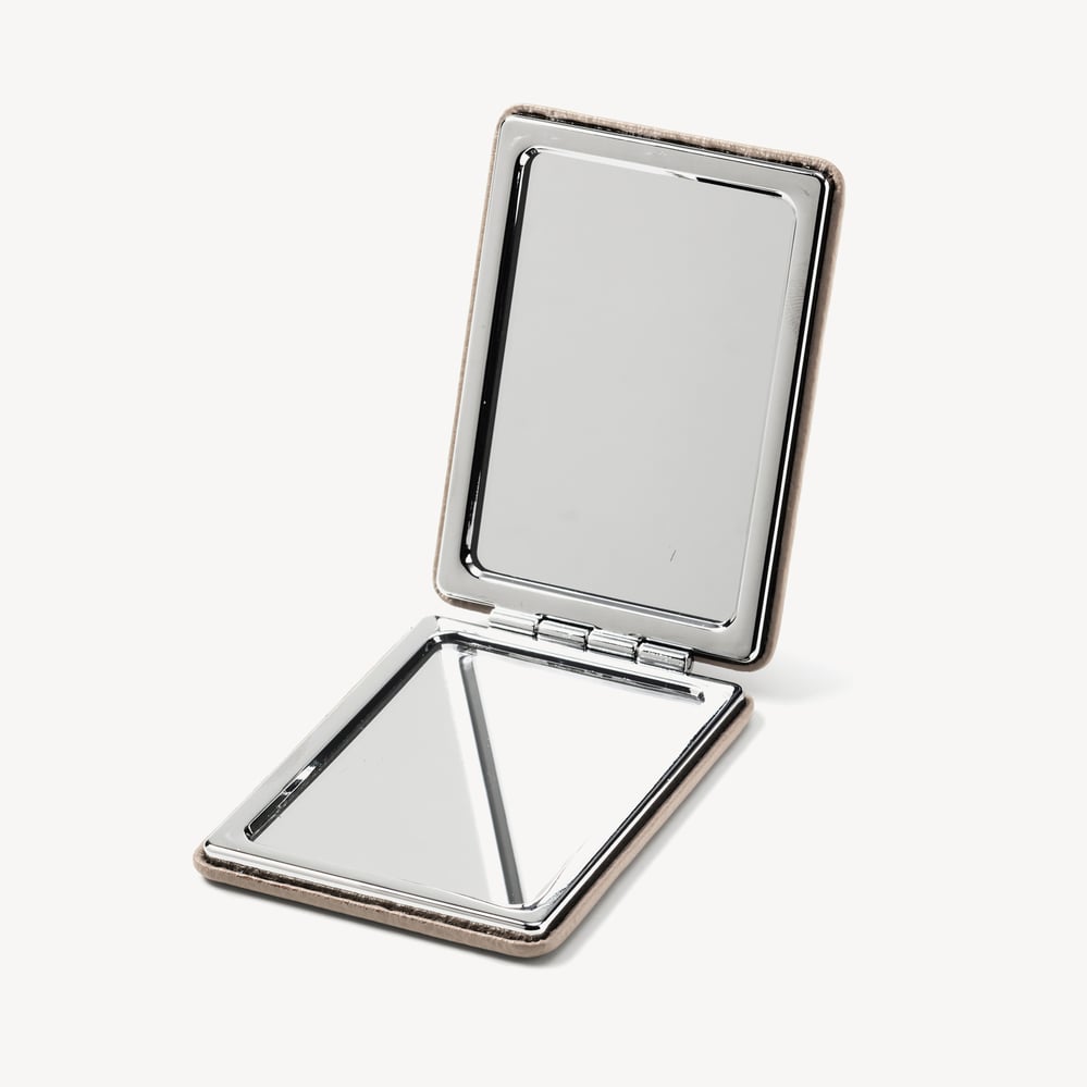 Handbag Mirror Moleskin Soft Saffiano