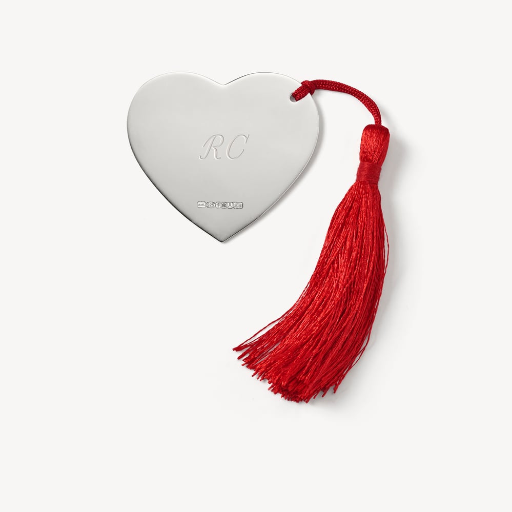Heart Sterling Silver Bookmark Sterling Silver 925