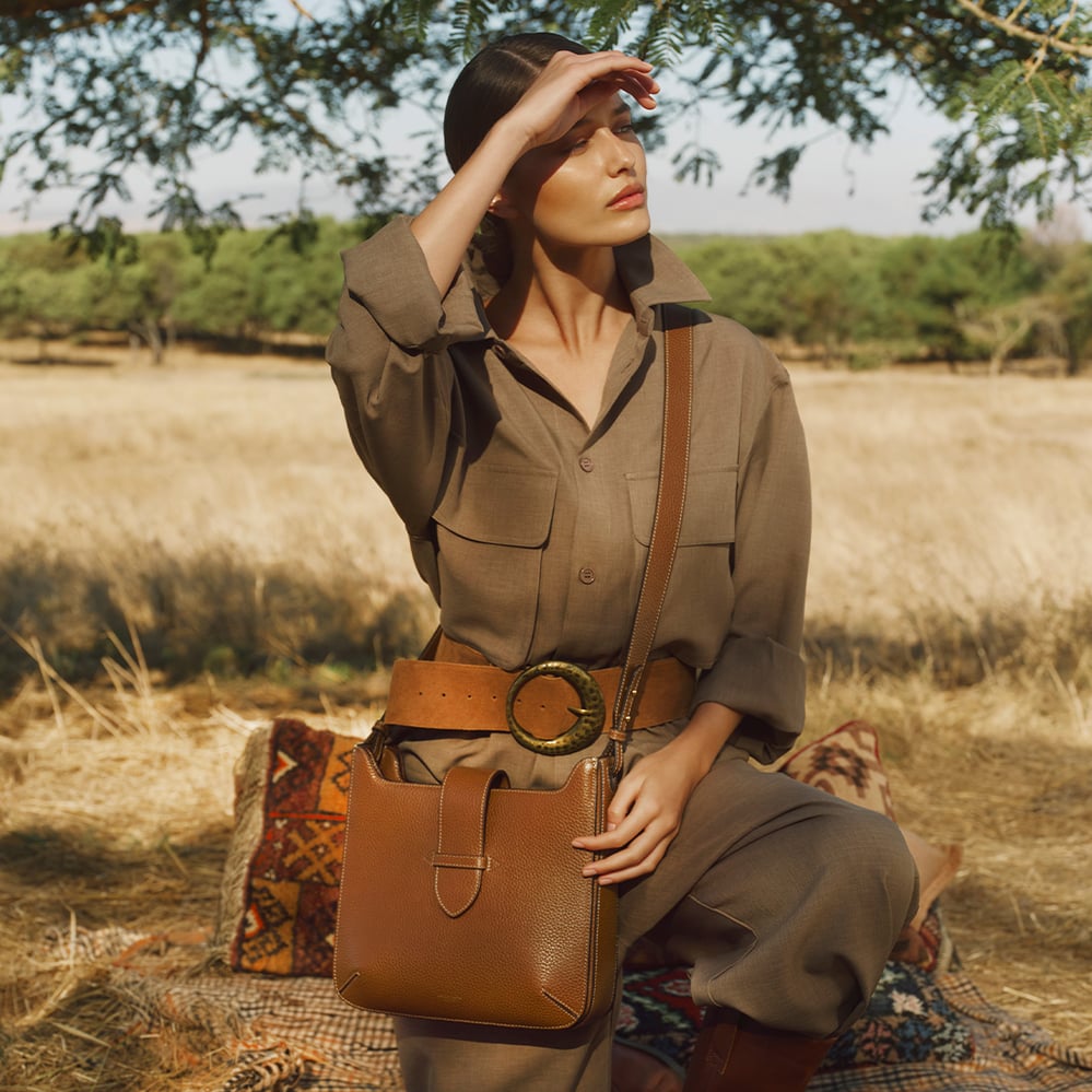 Ella Hobo Tan Pebble