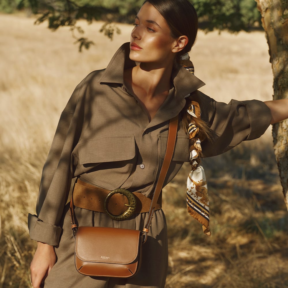 Ella Crossbody Smooth Tan