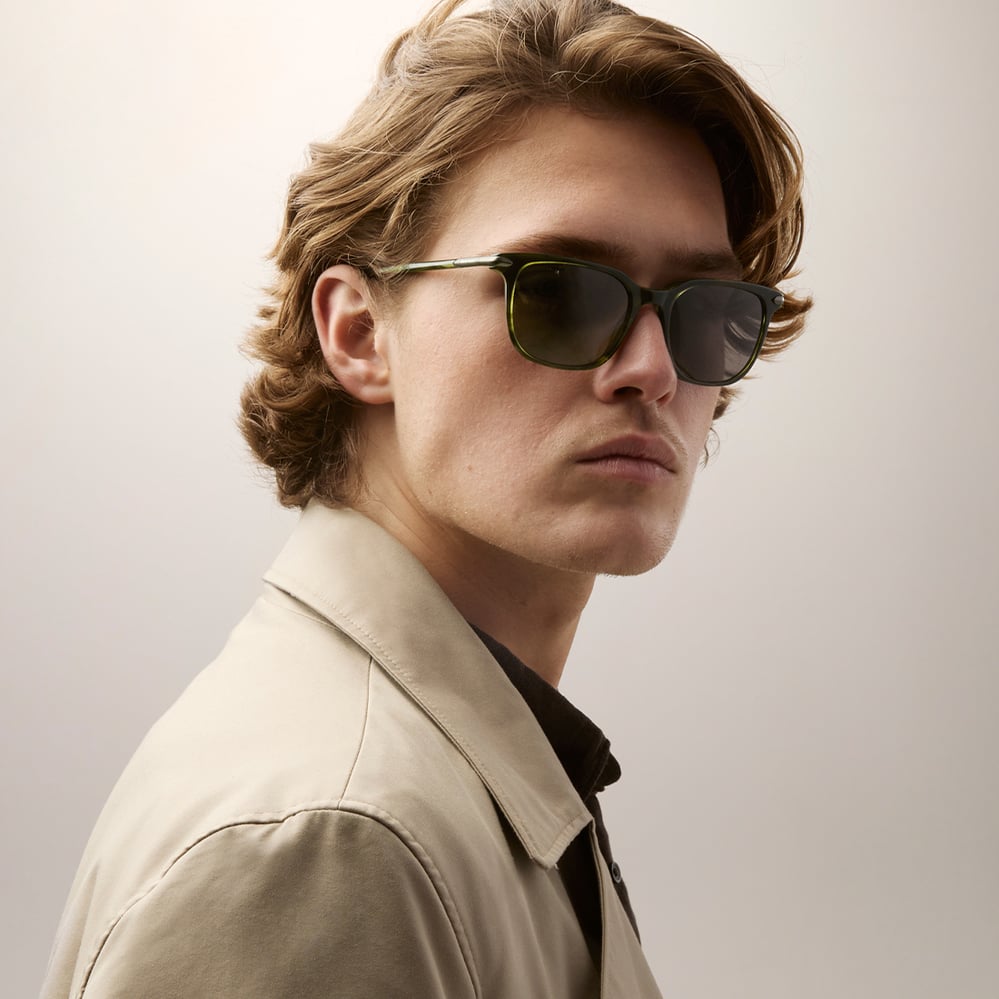 Triton D-Shape Sunglasses Olivine 