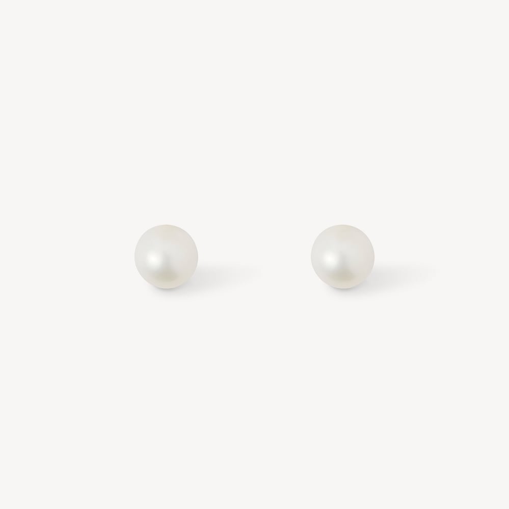 Pearl Stud Earrings Freshwater Pearl