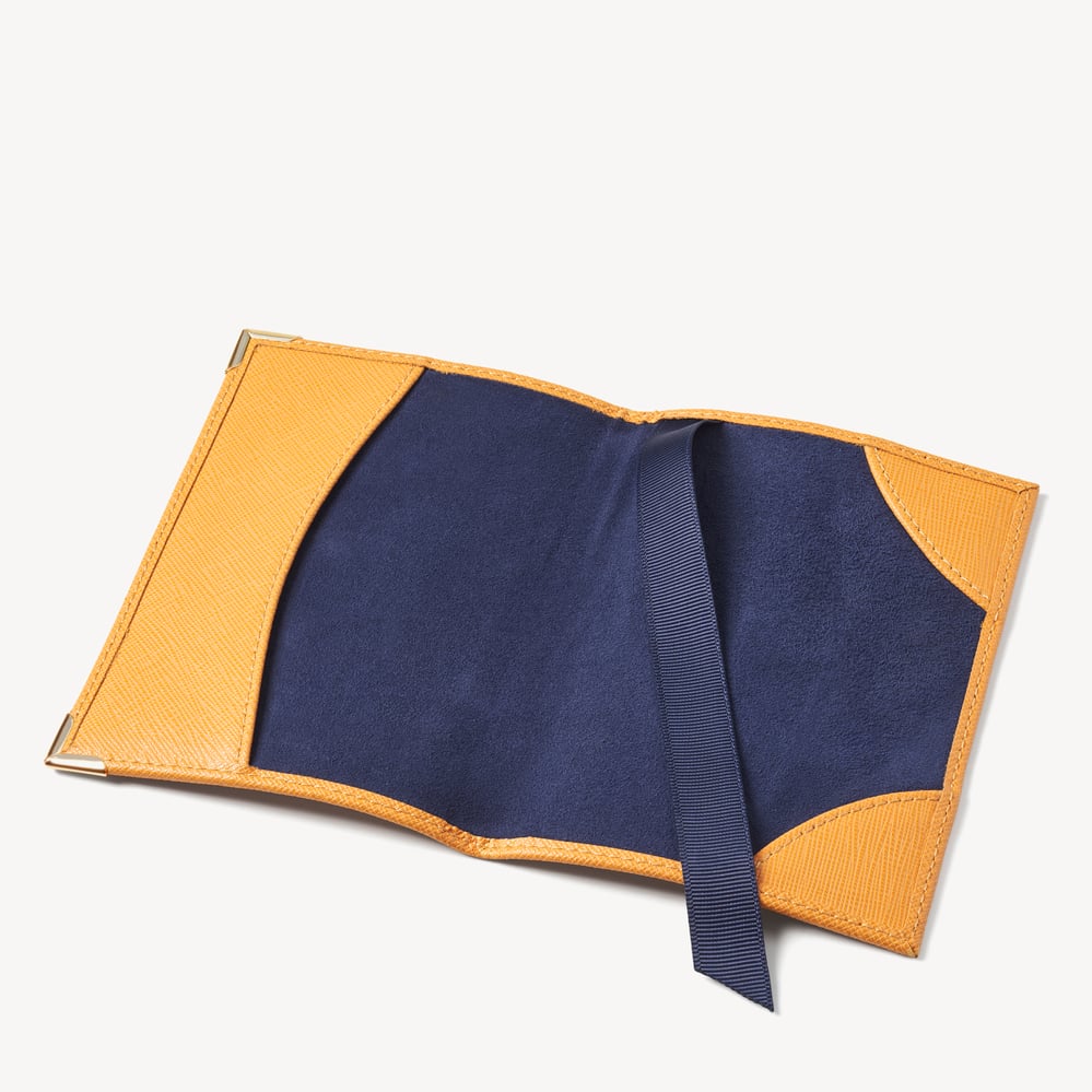 Passport Cover Mandarin Saffiano