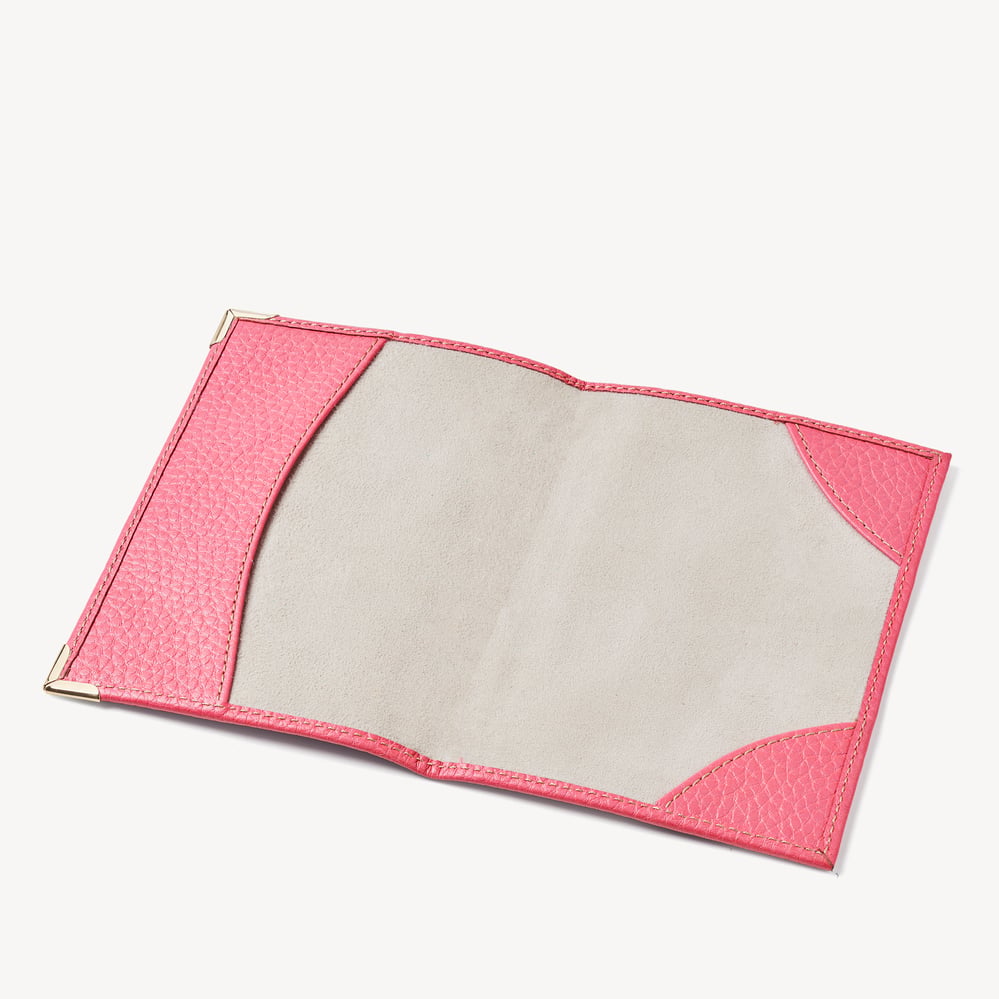 Passport Cover Candy Pink Pebble