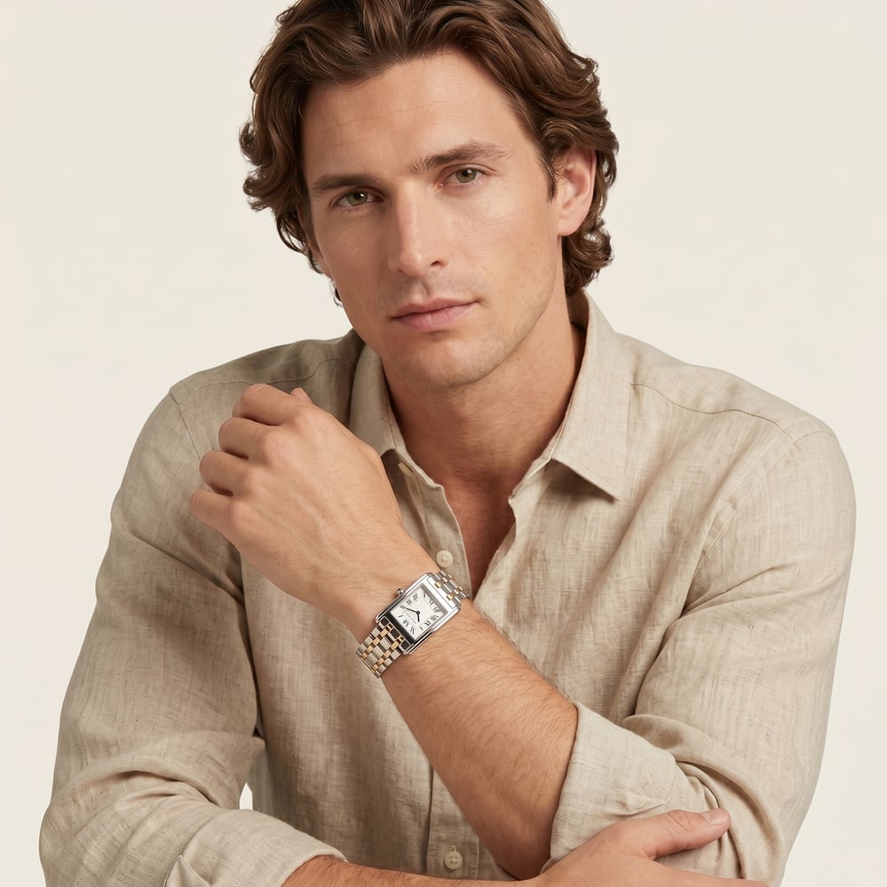 The Mayfair® Series 2 23ct Gold Plated & Stainless Steel Bracelet