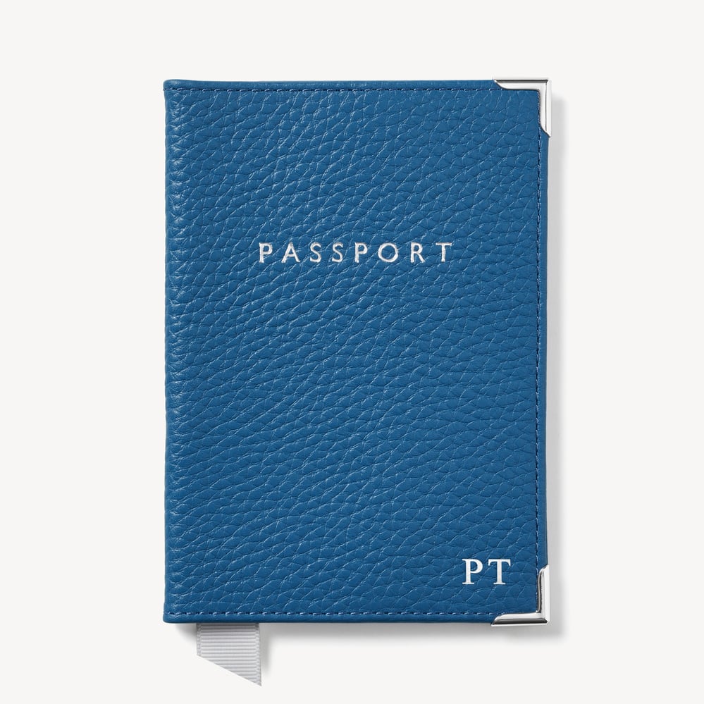 Passport Cover Topaz Pebble