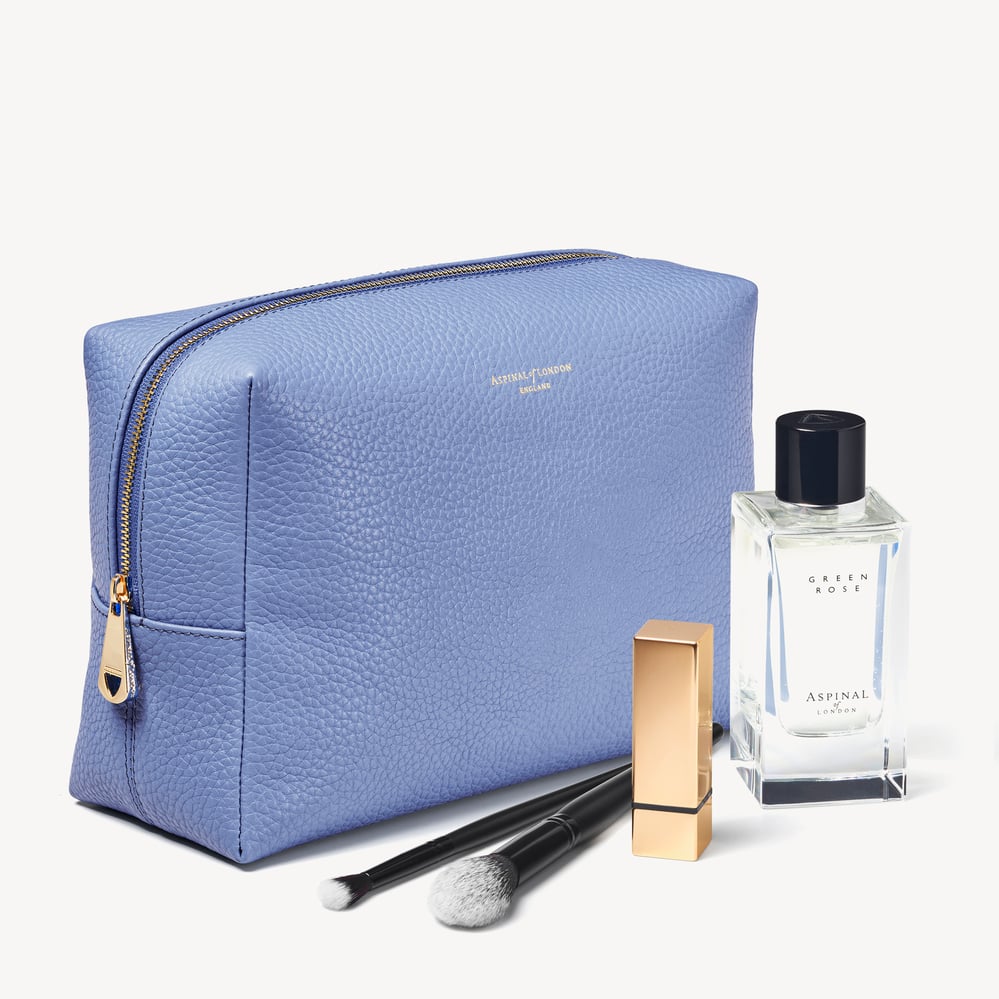 London Toiletry Bag Capri Blue Pebble