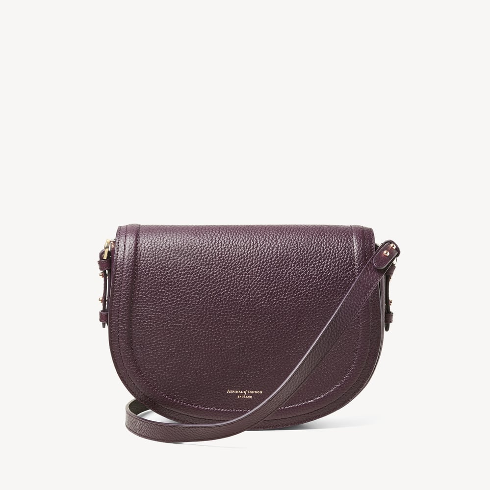 Stella Satchel Crossbody Fig Pebble