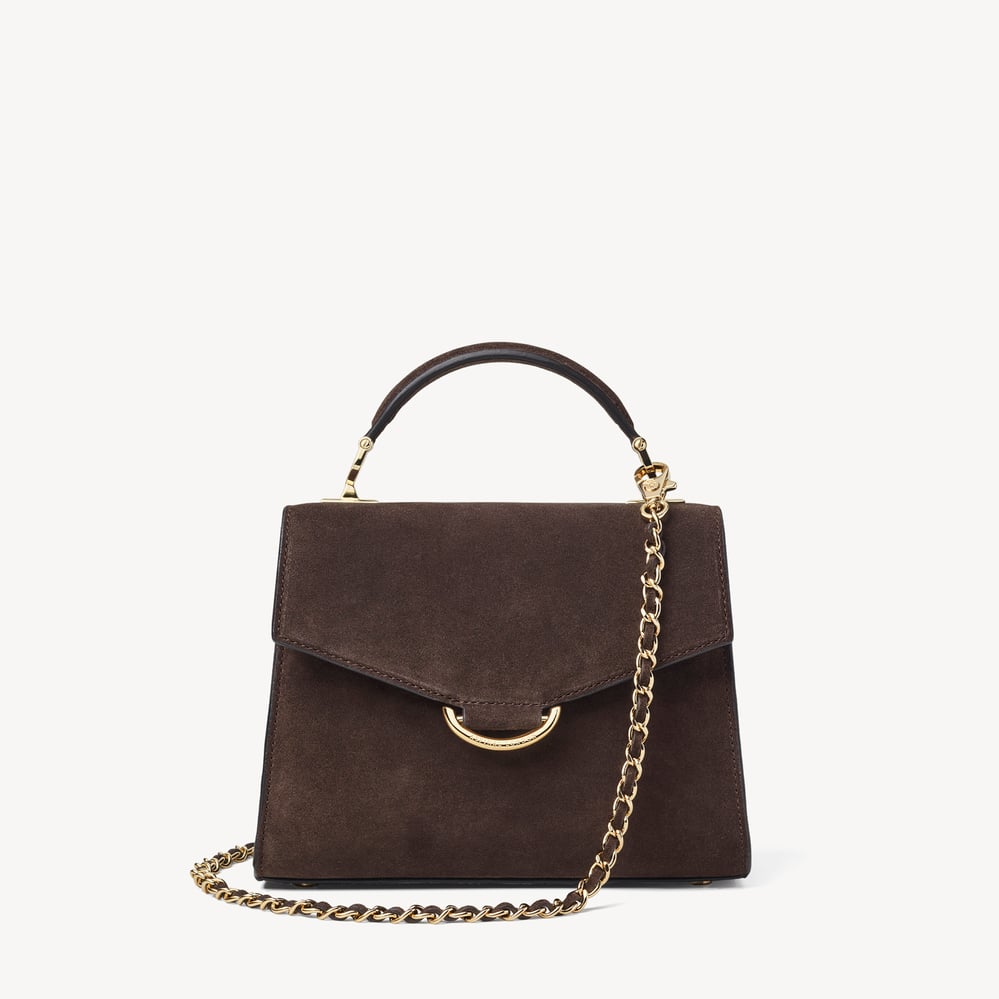 Annabel Chocolate Suede